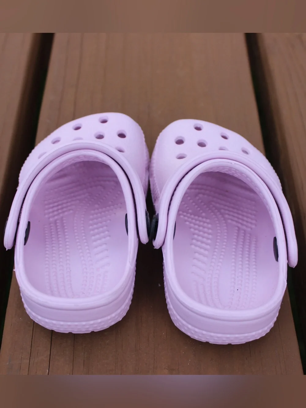 Crocs Light Purple Toddler Classic Clogs Sz 2/3
